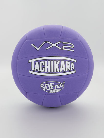 Tachikara® VX2 SofTec® Solid Official Volleyball - Purple