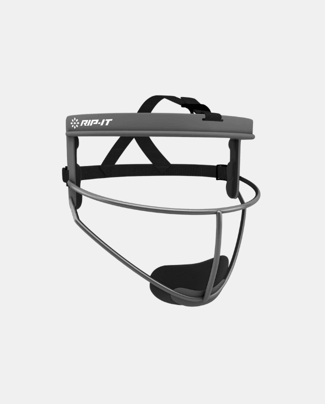 Girls' Defense Pro Softball Fielder's Face Mask - Charcoal