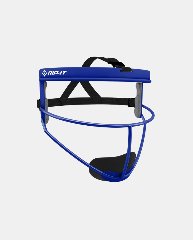 Girls' Defense Softball Fielder's Face Mask - Royal