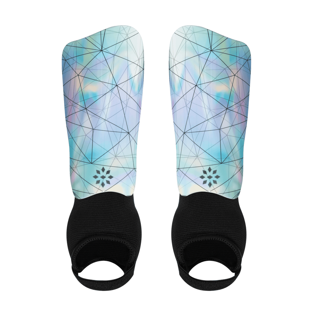Girls' Soccer Shin Guards - Holographic