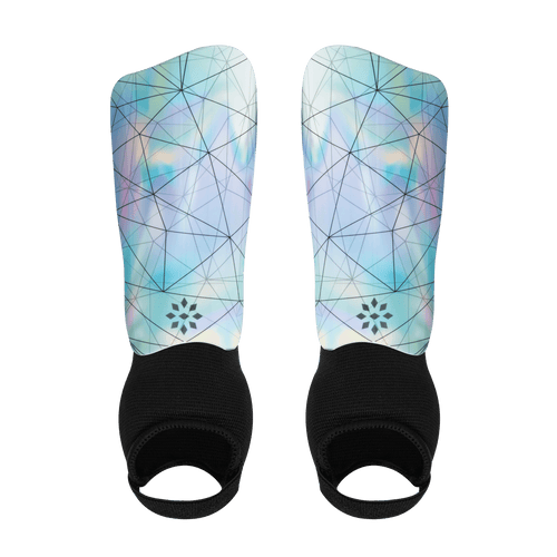 Girls' Soccer Shin Guards - Holographic