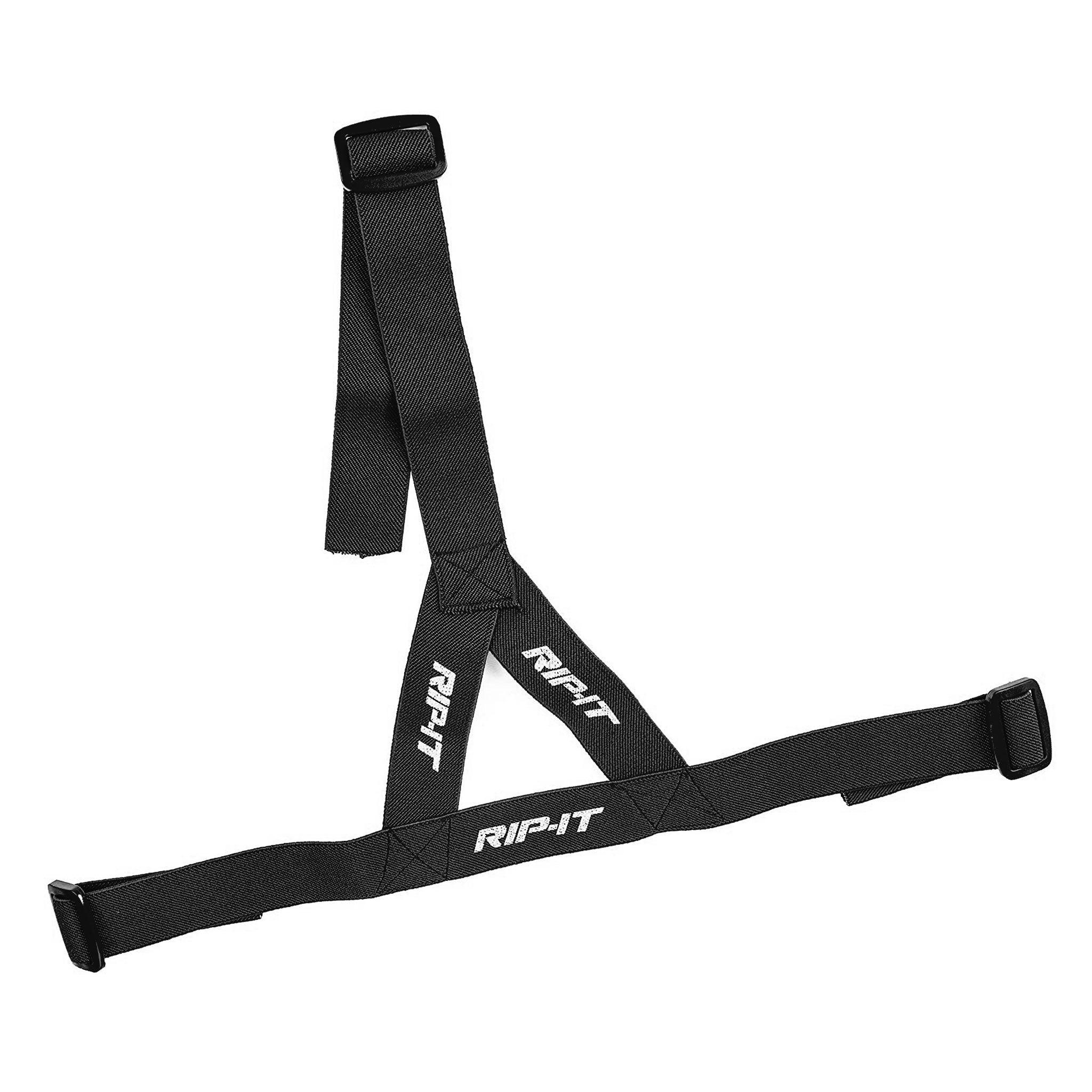 Ponytail Strap for Softball Face Mask - Black