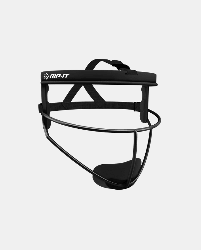 Women's Defense Pro Softball Fielder's Face Mask - Black