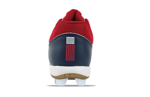 Women's Flite American Spirit Softball Cleats with Pitching Toe