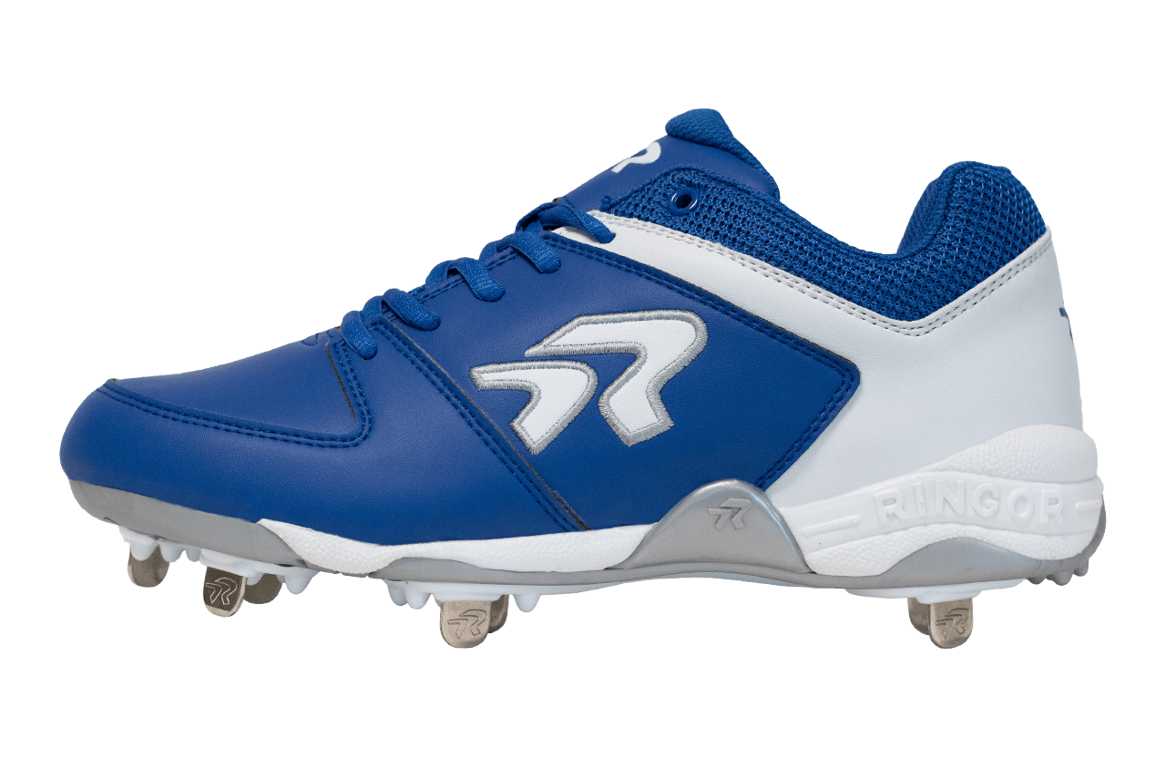 Women's Flite Metal Softball Cleats - Royal