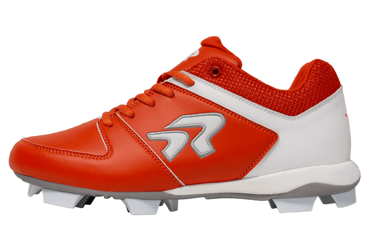 Women's Flite Softball Cleats - Orange