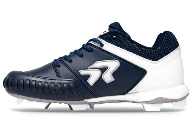 Women's Flite Softball Cleats with Pitching Toe - Navy