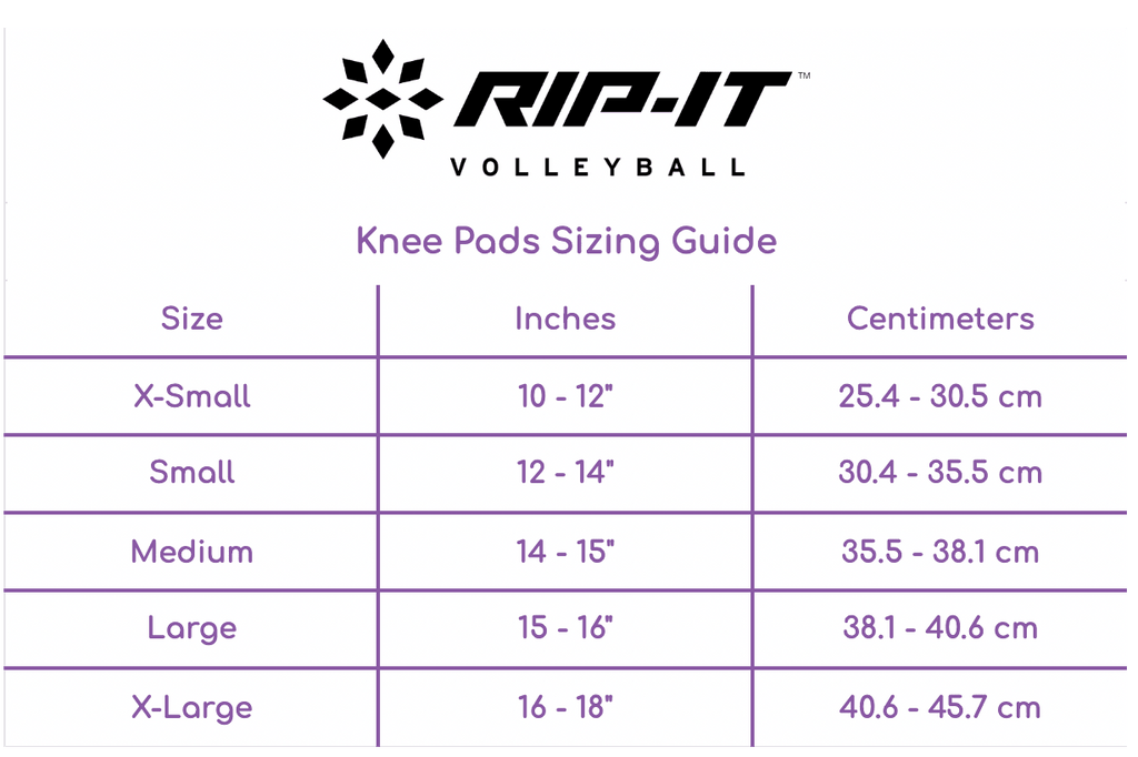 Women's Perfect Fit Volleyball Knee Pads