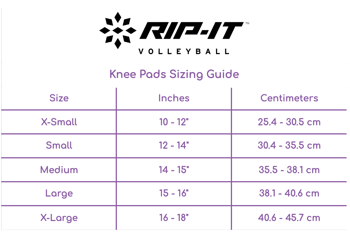 Women's Perfect Fit Volleyball Knee Pads