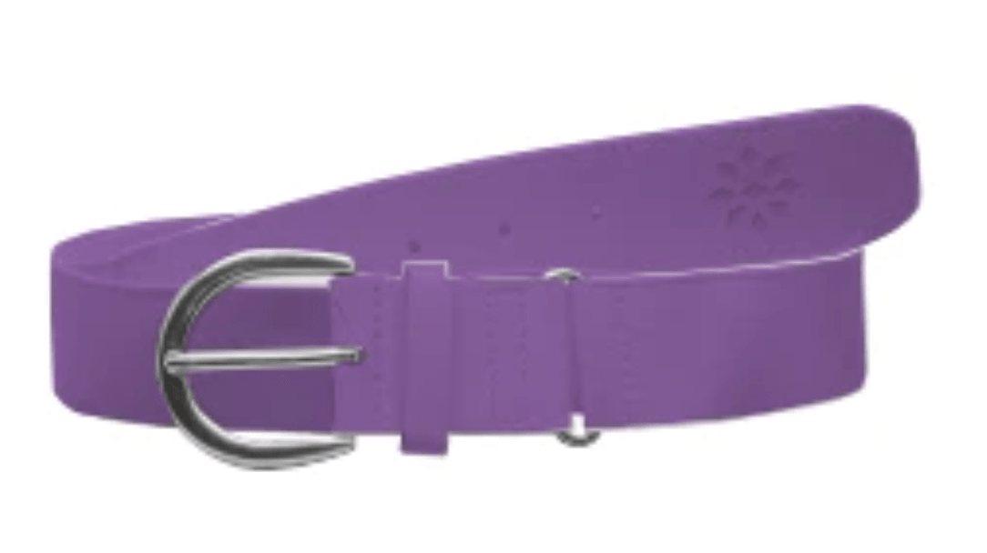 Women's Perfect Softball Belt - Purple